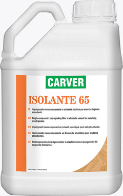 Fondo monocomponente in solvente alcolico ISOLANTE 65 5L Carver