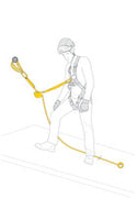 Linea vita verticale ASAP® Petzl