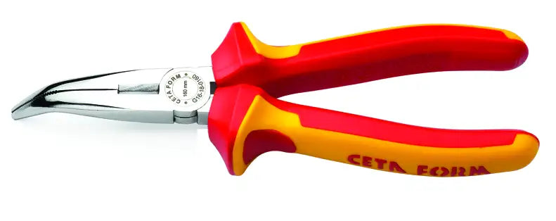 Serie G16-18 - Pinza becchi mezzitondi piegati isolata - immagine 1