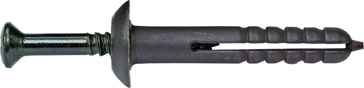 Con vite TPS zincata nera - testa di moro - immagine 1
