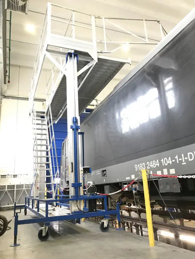 Svelt Piattaforma per treni con scala autolivellante