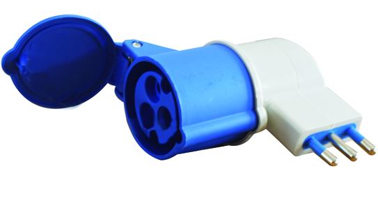 Adattatori Industriali Vigor 2P+T Normale-Cee