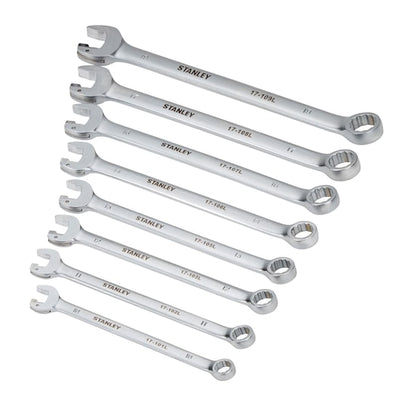 Set 8 Chiavi Combinate a Cricchetto (4-95-660) Stanley
