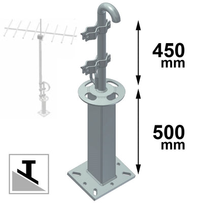 Torretta base inclinata tipo A – C CSC Edilizia 404-50A