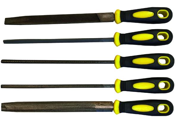 Lime Per Meccanica Vigor Manico Pvc Serie 5Pz 8"