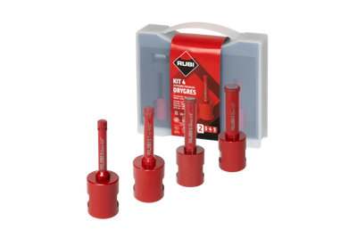 Rubi Kit mini DRYGRES PREMIUM - Frese diamantate per taglio a secco