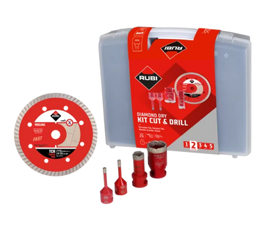 Rubi Kit disco TCR 115 e Frese DRYGRES