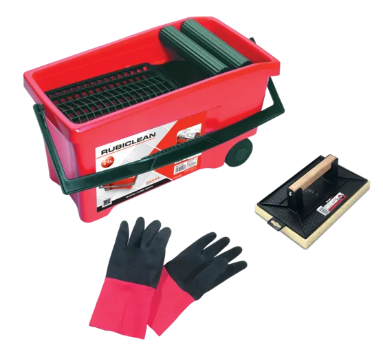 Rubi Kit RUBICLEAN SUPERPRO - Vaschette "RUBICLEAN"