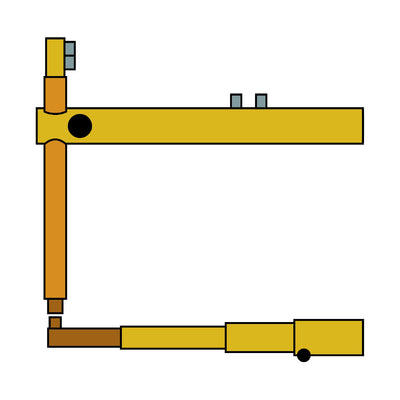 DOUBLE ARMS – VERTICAL AND HORIZONTAL SETTING Awelco