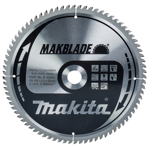 B-32851 Lama T.C.T., 305x30mm, 80T Makita