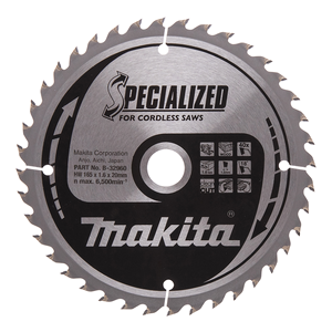 B-32960 Lama Specialized T.C.T., 165x20mm, 40T Makita