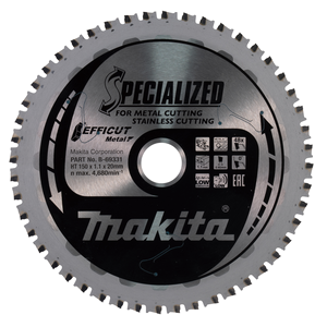 B-69331 Lama Efficut T.C.T., 150x20mm, 48T Makita