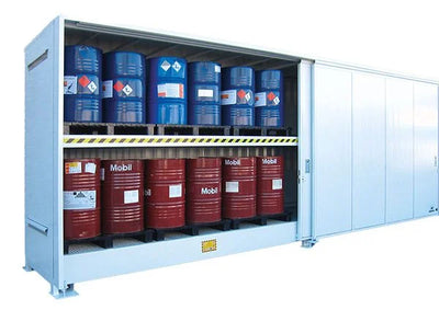 Container di Stoccaggio per Fusti su Pallet Sall