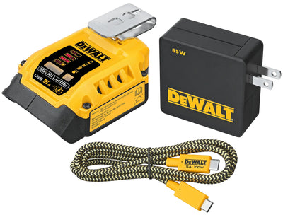 Adattatore Caricabatterie USB 18V DeWalt DCB094K-QW