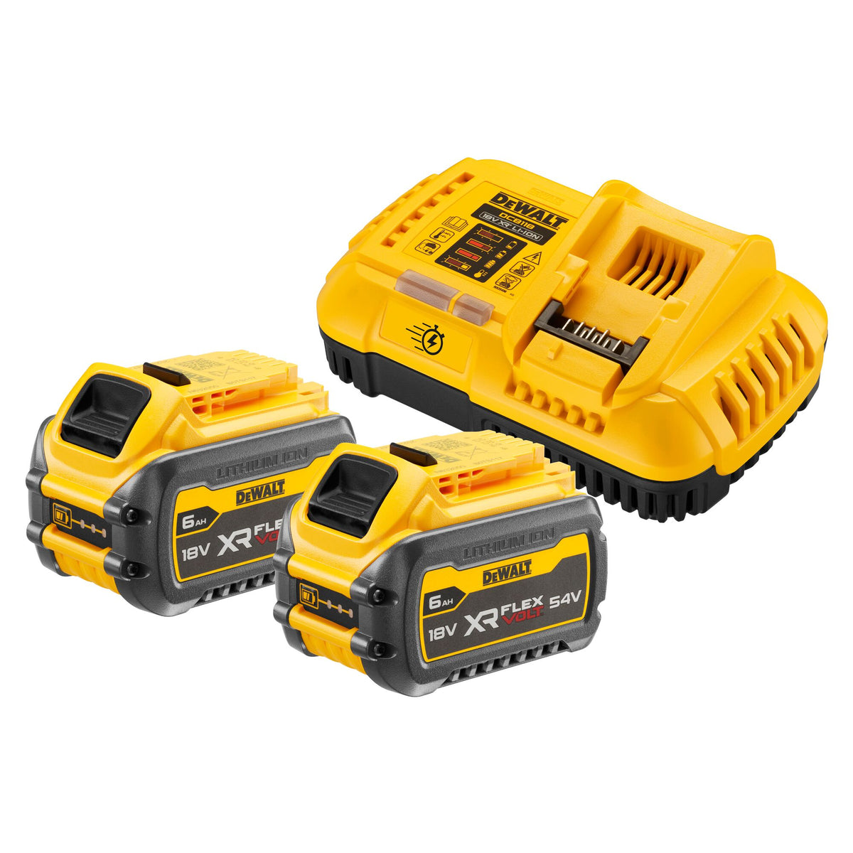 Caricabatterie XR 8A DeWalt DCB118T2-QW
