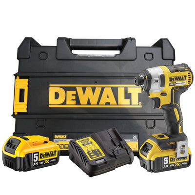 Avvitatore a Impulsi 1/4" XR Litio 18V 5.0Ah brushless DeWalt DCF887P2-QW