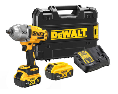 Avvitatore ad impulsi alta potenza 1/2" (Hog Ring) Brushless (4 modalità) - 2 x 5Ah DCF900P2T-QW DeWalt