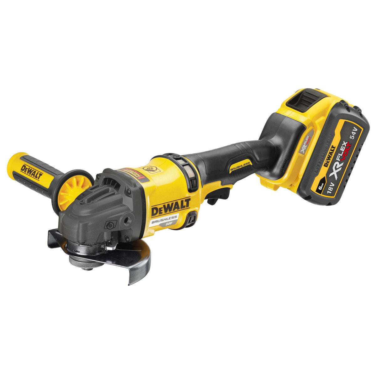 Smerigliatrice angolare 125 mm 54V XR FlexVolt 2 X 6Ah DeWalt DCG418T2-QW