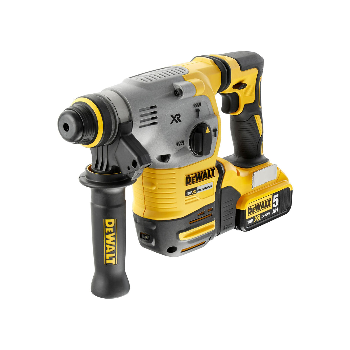 SDS-Plus XR 18V 5.0Ah BRUSHLESS Cordless Rotary Hammer DCH283P2-QW DeWalt