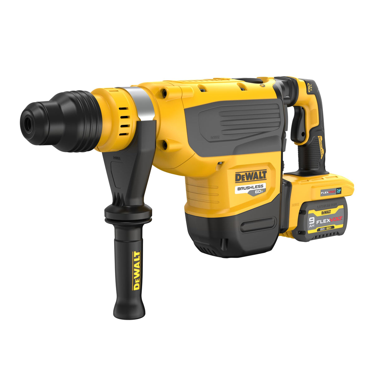 54V XR FLEXVOLT 48mm SDS-Max Rotary Hammer - 2 x 9Ah