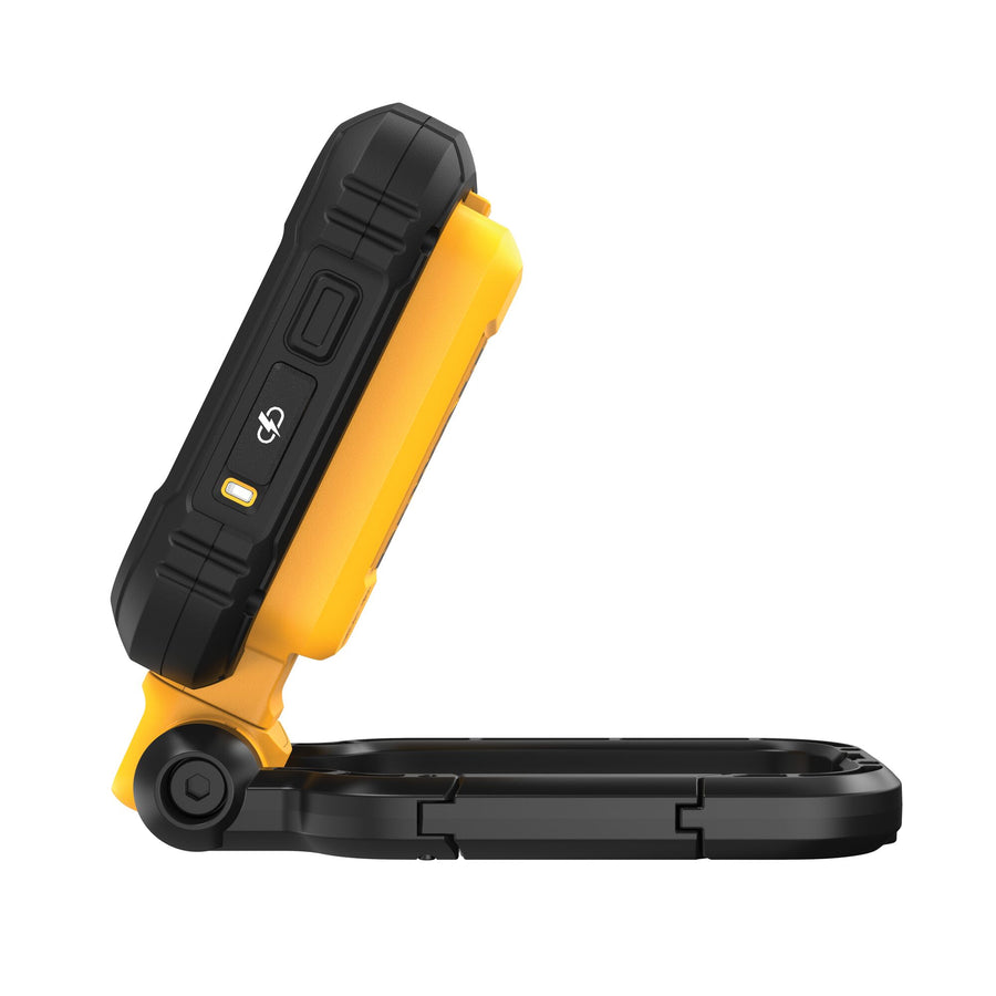 Torcia LED testa rotante USB type C, testa snodata pivottante 270° e DeWalt