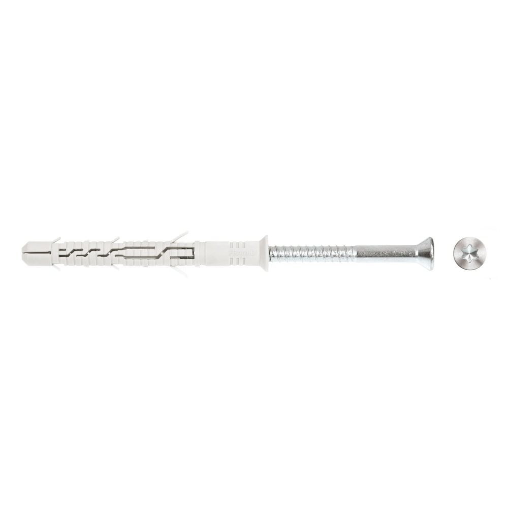 50 x FRAMID-PRO 10x80 Testa Svasata Zincati DFM3540390 DeWalt