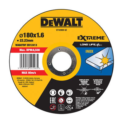 Disco da taglio OSA ad alte prestazioni DeWalt DT43908-QZ
