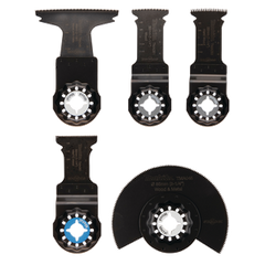 Set 5 lame Starlock per utensile multifunzione Makita E-24935