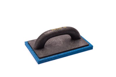 Frattazzo in gomma spugna blu dura - immagine 1
