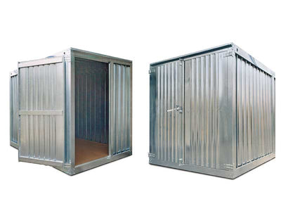 Unimec Box Container in Lamiera. Mod. Fg12cl. Con Cerniere di