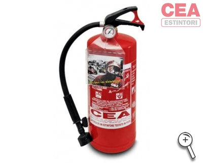 Estintore Portatile a Base D'acqua 6 Lt. CEA - immagine 1