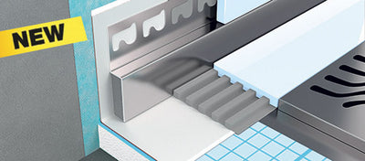 Progress Profilo per balconi e terrazze proshower profile front in Progress Profiles - Progress Profiles