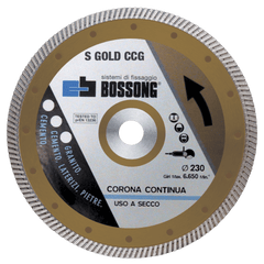 Disco a corona continua S GOLD CCG Bossong