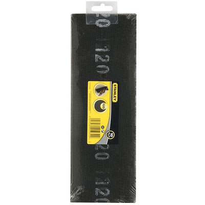 Conf. 10 carte abrasive per smerigliatore con manico. (STHT0-05930) Stanley