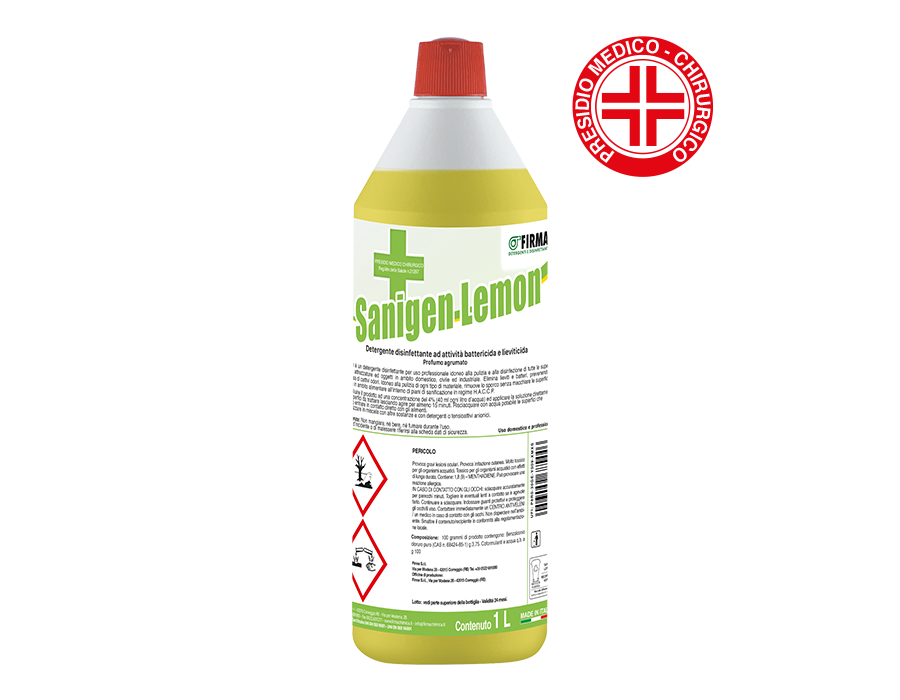 Prodotto chimico Sanigen Lemon Firma Chimica