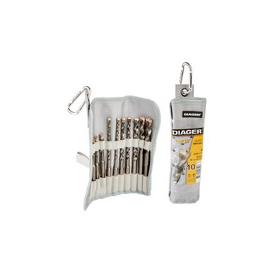 ASTUCCIO 10 PEZZI SDS PLUS DIAGER