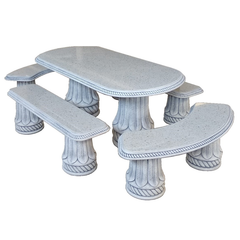 SALOTTO OVALE DRAGONERA s/decori Bonfante