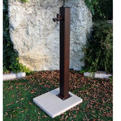 BASE PER FONT.QUADRA 44x39x4 TRAV. ROSA in scat. Bonfante