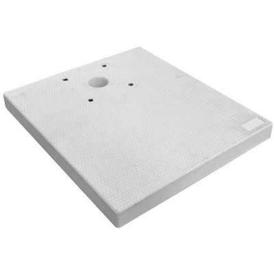 BASE PER FONT. 44x38x4 BIANCO in scat. Bonfante