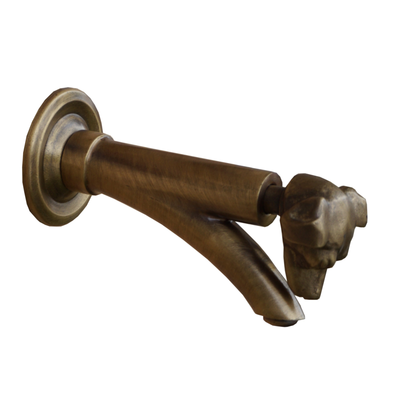 PULSANTE CANE IN OTTONE Bonfante