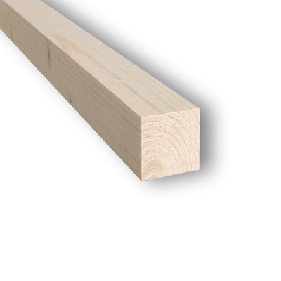 Morali grezzi in legno di abete cm 7 x 7