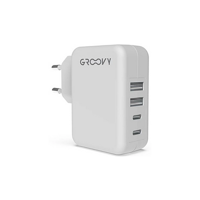 CARICATORE CON 2 USB E 2 USB-C