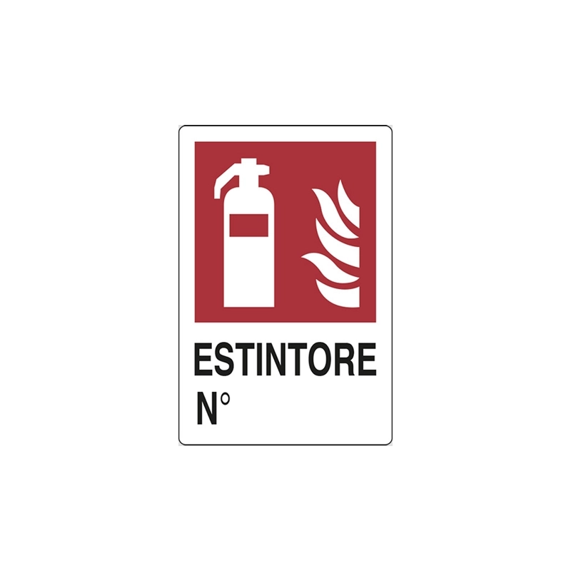 CARTELLO 'ESTINTORE'