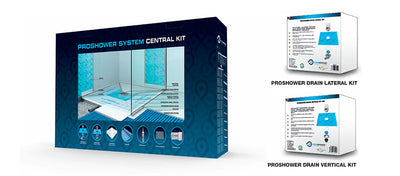Progress Profilo per balconi e terrazze proshower central kit in - Progress Profiles
