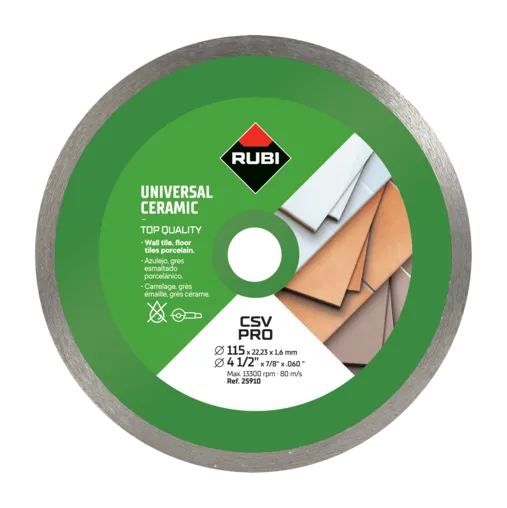 Rubi Disco diamantato universale ceramica CONTINUO_CSV
