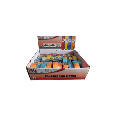 ESPOSITORE CINGHIE 36 PEZZI