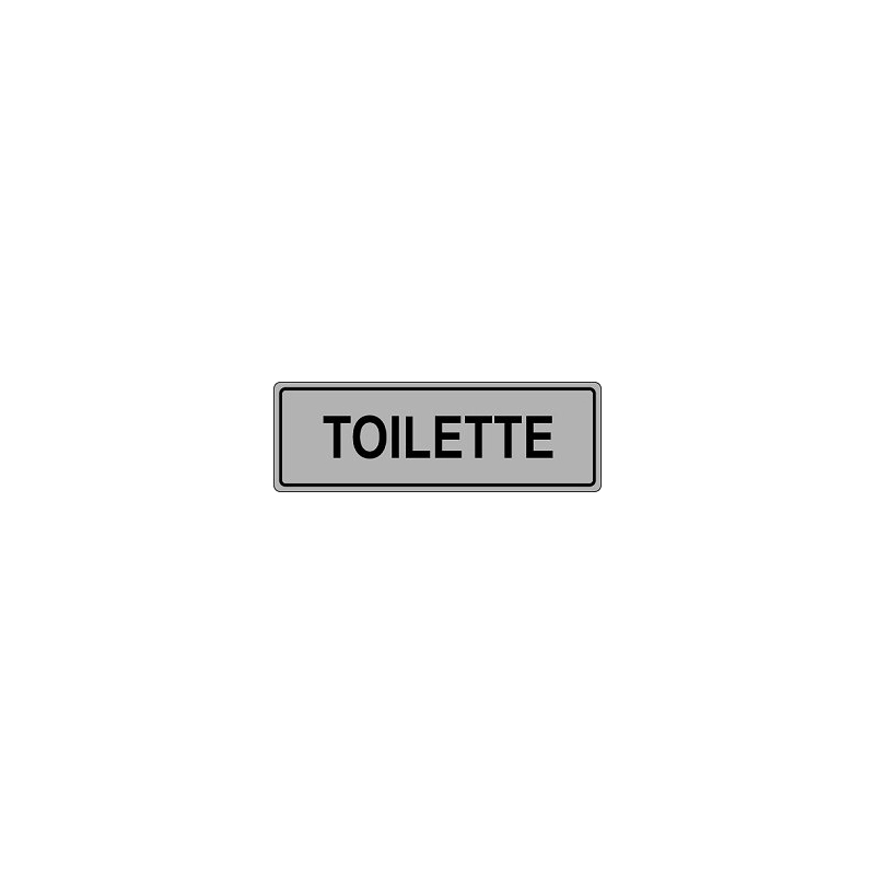 ETICHETTA 'TOILETTE'