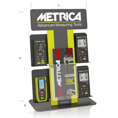 Espositori per metrica flash - Laser e Termocamere