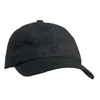 Macchinari Cappellino nero Xplorer, motosega Pioneer Husqvarna