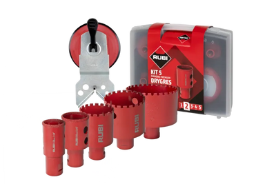 Rubi Kit DRYGRES PREMIUM - Frese diamantate per taglio a secco